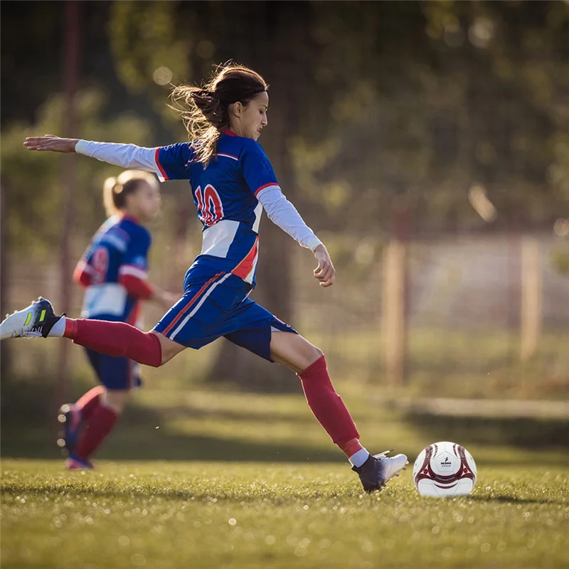 AED2-REGAIL كرة القدم حجم قياسي 5 كرة القدم آلة مخيط سميكة كرة القدم الهدف الدوري الكرة الرياضة التدريب في الهواء الطلق فو