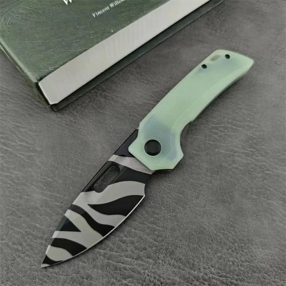 

НОВЫЙ уличный мини-складной карманный нож D2 Blade G10/ручка из углеродного волокна, тактические складные ножи для выживания, EDC, инструменты