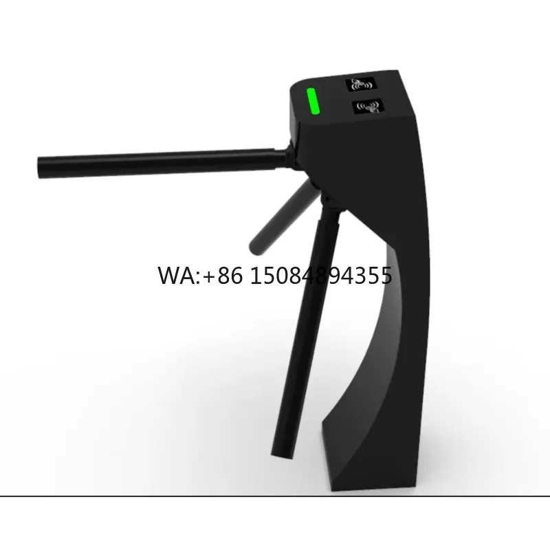 Intelligent Anti-Tailgating Vertical Tripod Turnstile Access Control Swing Barrier for Bus Supermarket Gym Scenic Spots