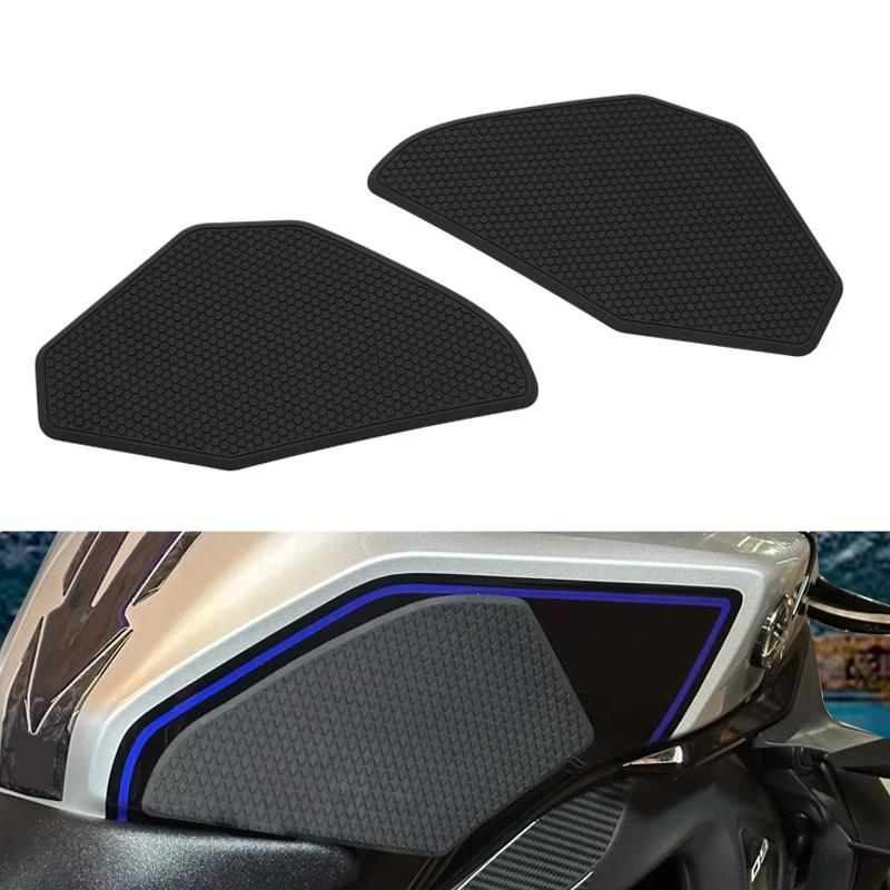 

FOR YAMAHA MT09 MT-09 SP MT 09 2025 Motorcycle Tank Pad Non-slip Side Fuel Tank Pad Stickers Waterproof Rubber Sticker