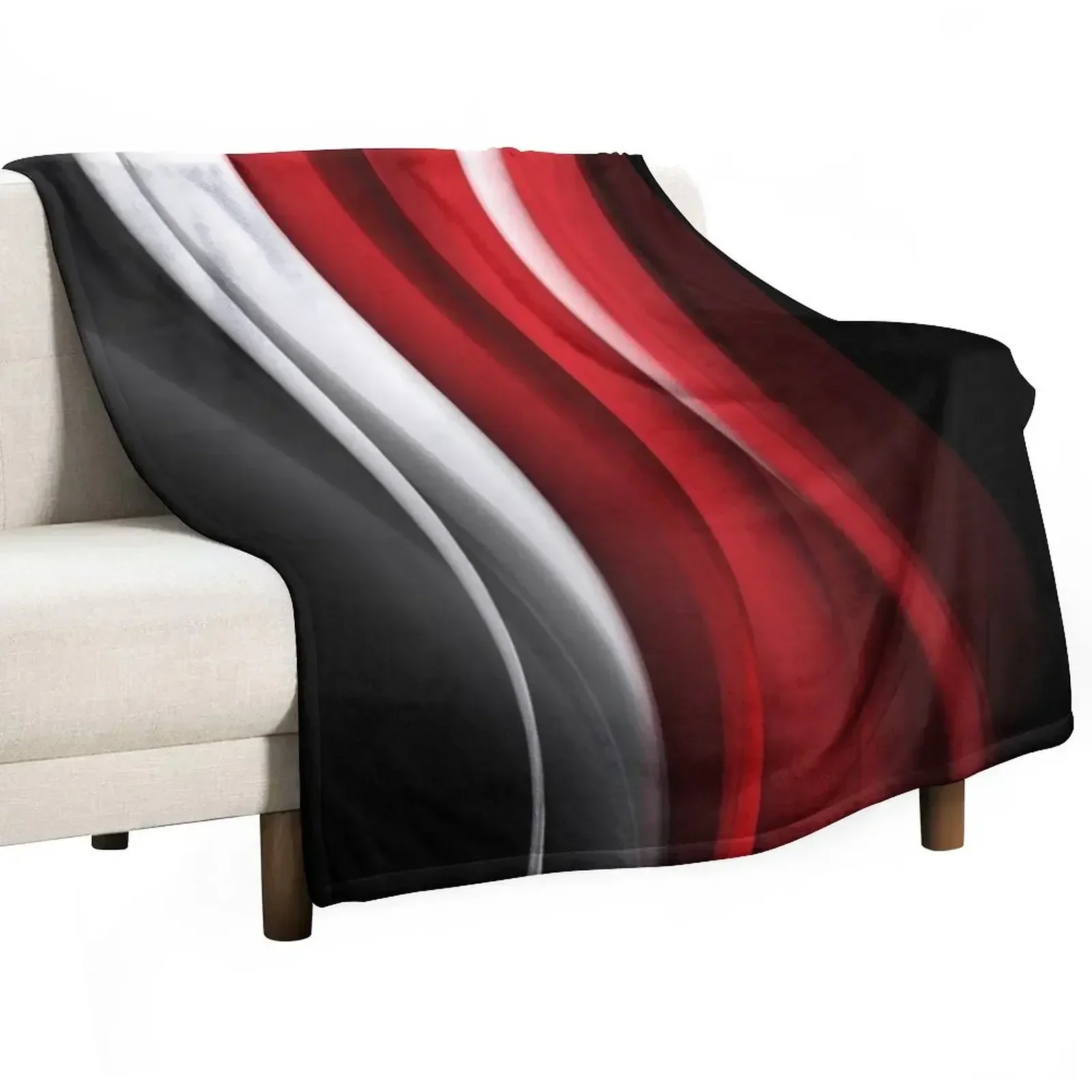

Red And White Throw Blanket Decorative Beds Luxury Designer Blankets