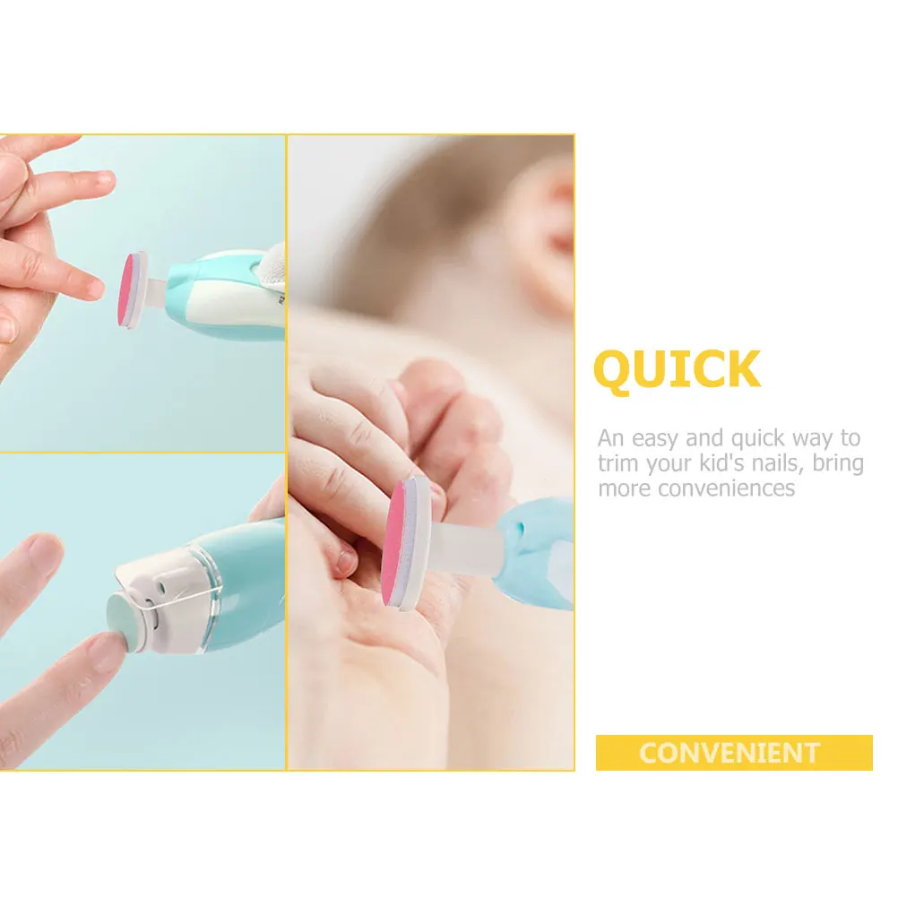 

18pcs Baby File Pads Nail Trimmer Replacement Pads Electric Parts Infant Nail Grinding Gift for Baby Shower