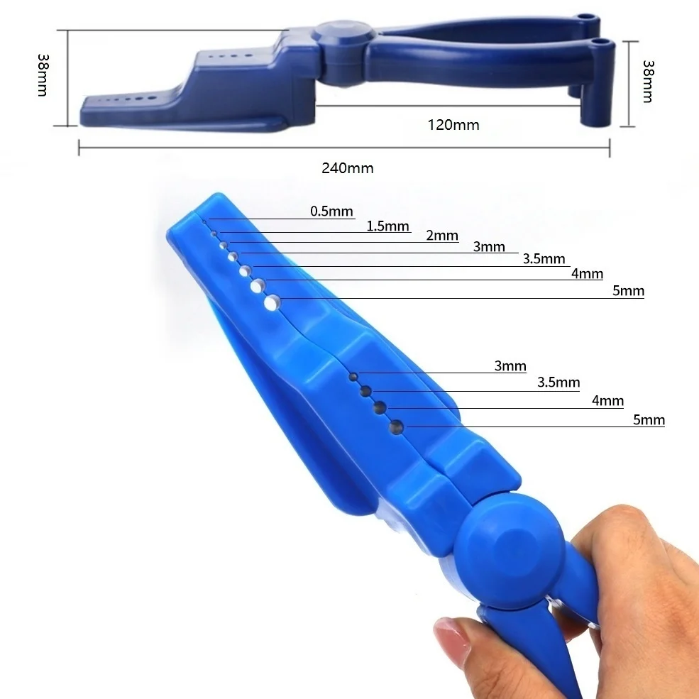 New Nailing Auxiliary Clamp Fixing Tool Nail Clamp Safety Hand Guard Hammer-proof Stepped Clamp