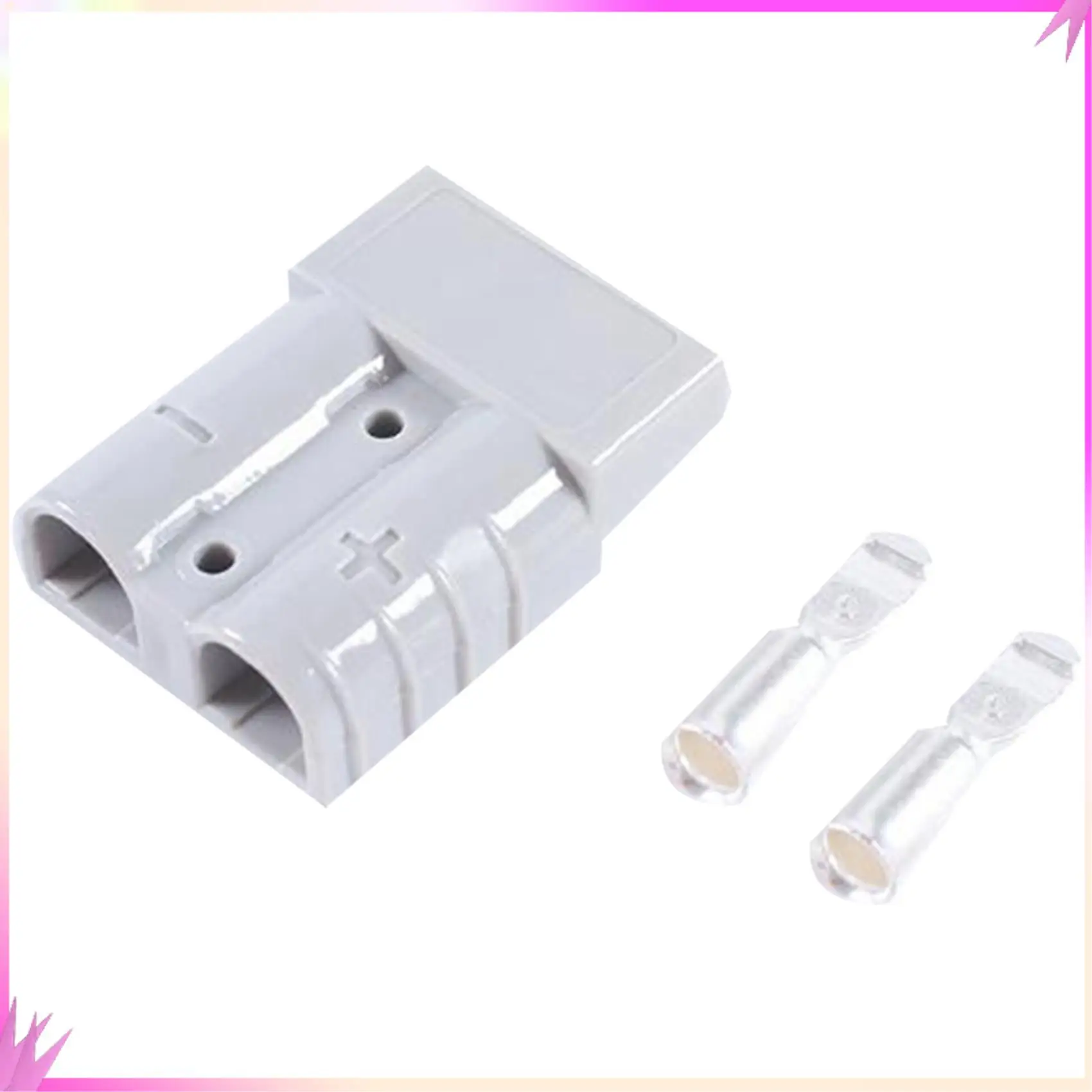 

B50C 30 шт. для разъема Anderson 50A 600 В 6AWG посеребренная твердая медная клемма AC/DC электроинструменты