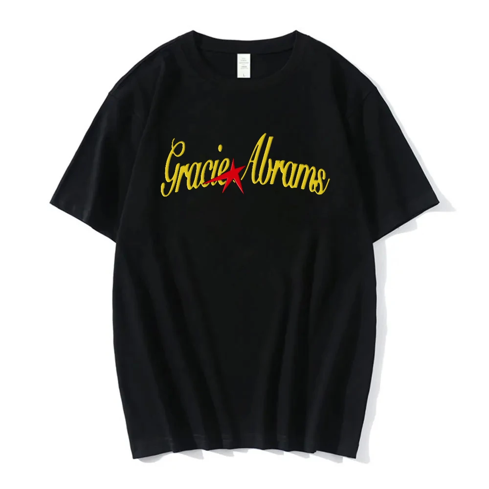 Gracie Abrams T-shirt Star Merch 2024 Tour Merch Crewneck Short Sleeve Tee Men Women Streetwear Fashion Clothes