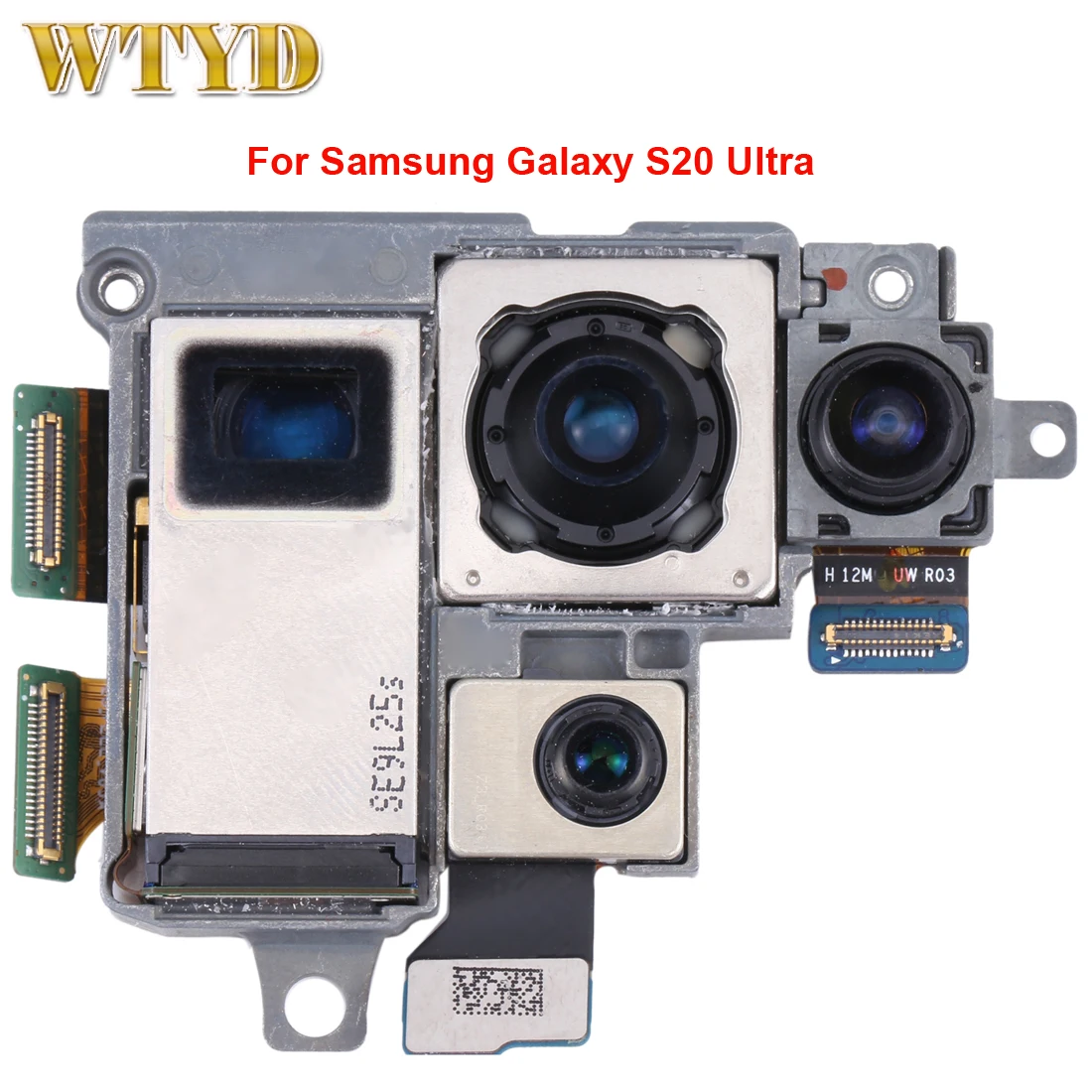 لسامسونج غالاكسي S20 الترا 5G SM-G988B مجموعة كاميرا المقربة عمق واسعة الكاميرا الرئيسية الهاتف الذكي استبدال أجزاء