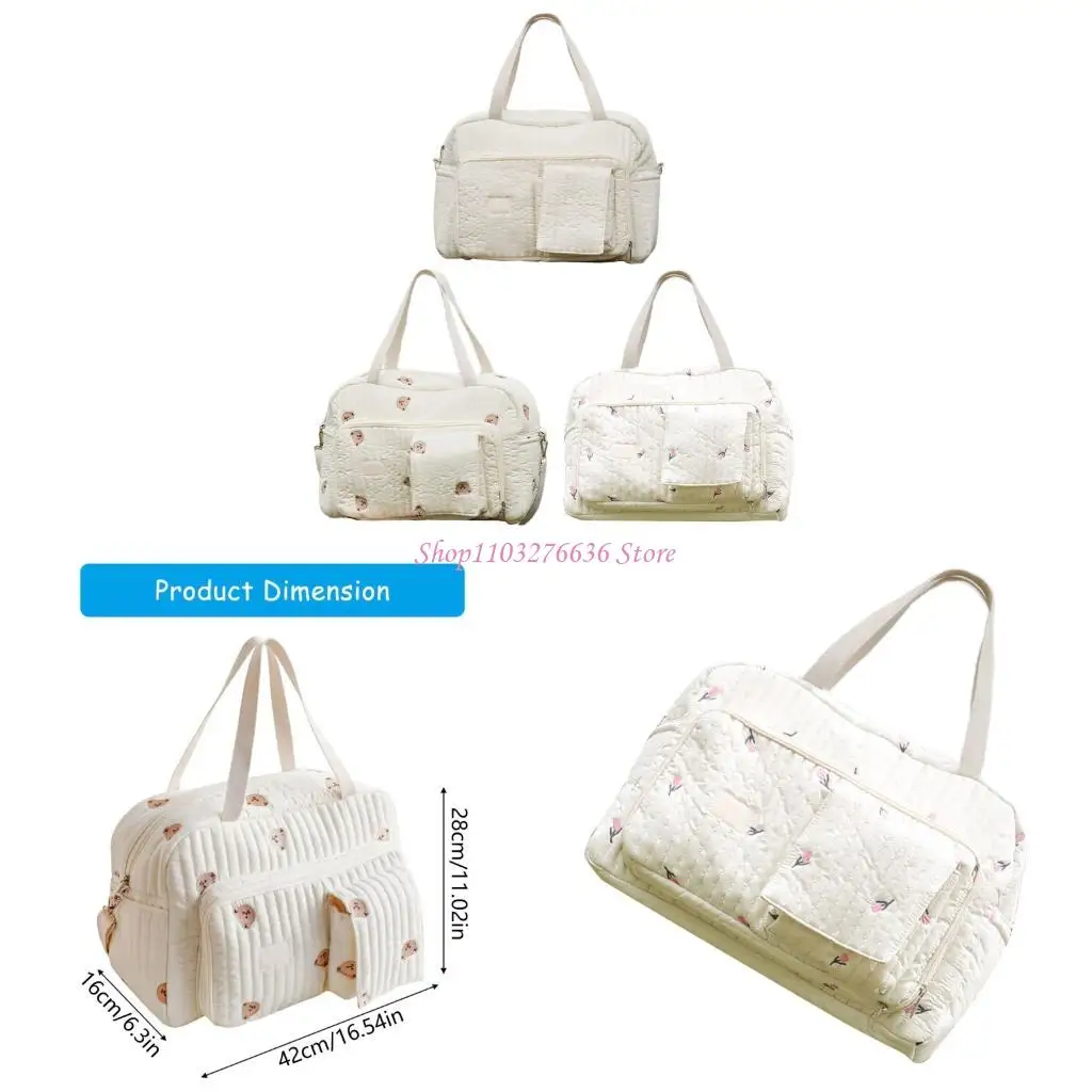 

R6FD Большая емкость Baby Essentials Case с компартментом для хранения тканей