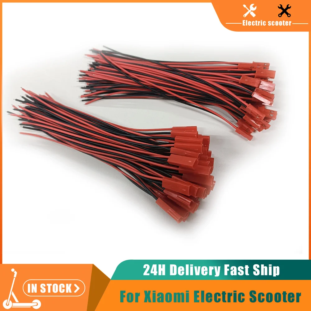 

50 Pairs Male Female Connector JST Plug Cable For Xiaomi Electric Scooter Battery Charge Connector Cable Wires Replacement Part