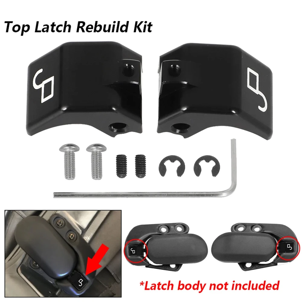 

Black Top Latch Rebuild Kit for Mazda Miata MX-5 1990-2005 Convertibles Aluminum