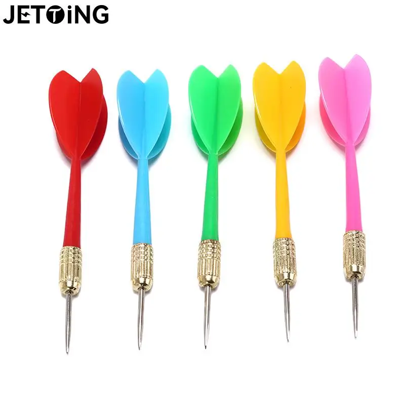 3pcs 11cm Plastic Wing Dart Needle Metal Darts Needle Dart Board Dartboard Needle Kids Tone Dart Steel Brass Throwing Tip Toy