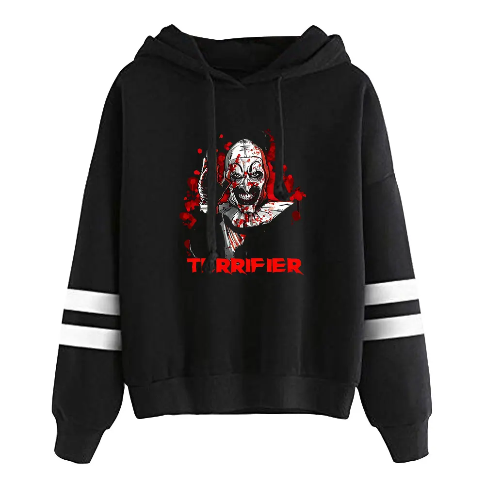 Terrifier Art the Clown Hoodie Tracklist Merch Pullover Hoodies Streetwear Sweatshirts Clothing Fashion Men Hoodie Pullover 