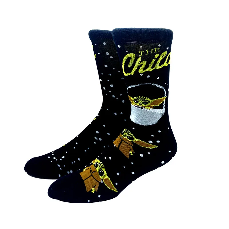 2023 New Anime Women Men Socks Long Socks Men‘s Knee-High Cosplay Sock Adult Personality Hip Hop Harajuku Long Funny Socks 36-45