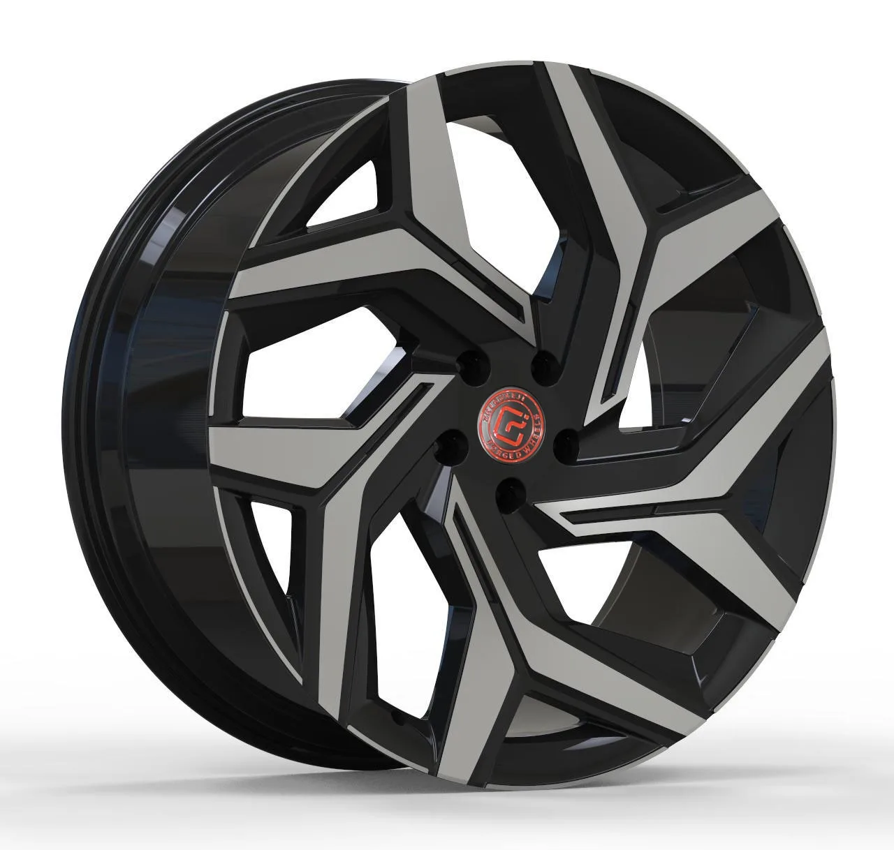 Technical production custom color 24 inch polished forged aluminum alloy car wheel rims 5*114.3 6*139.7