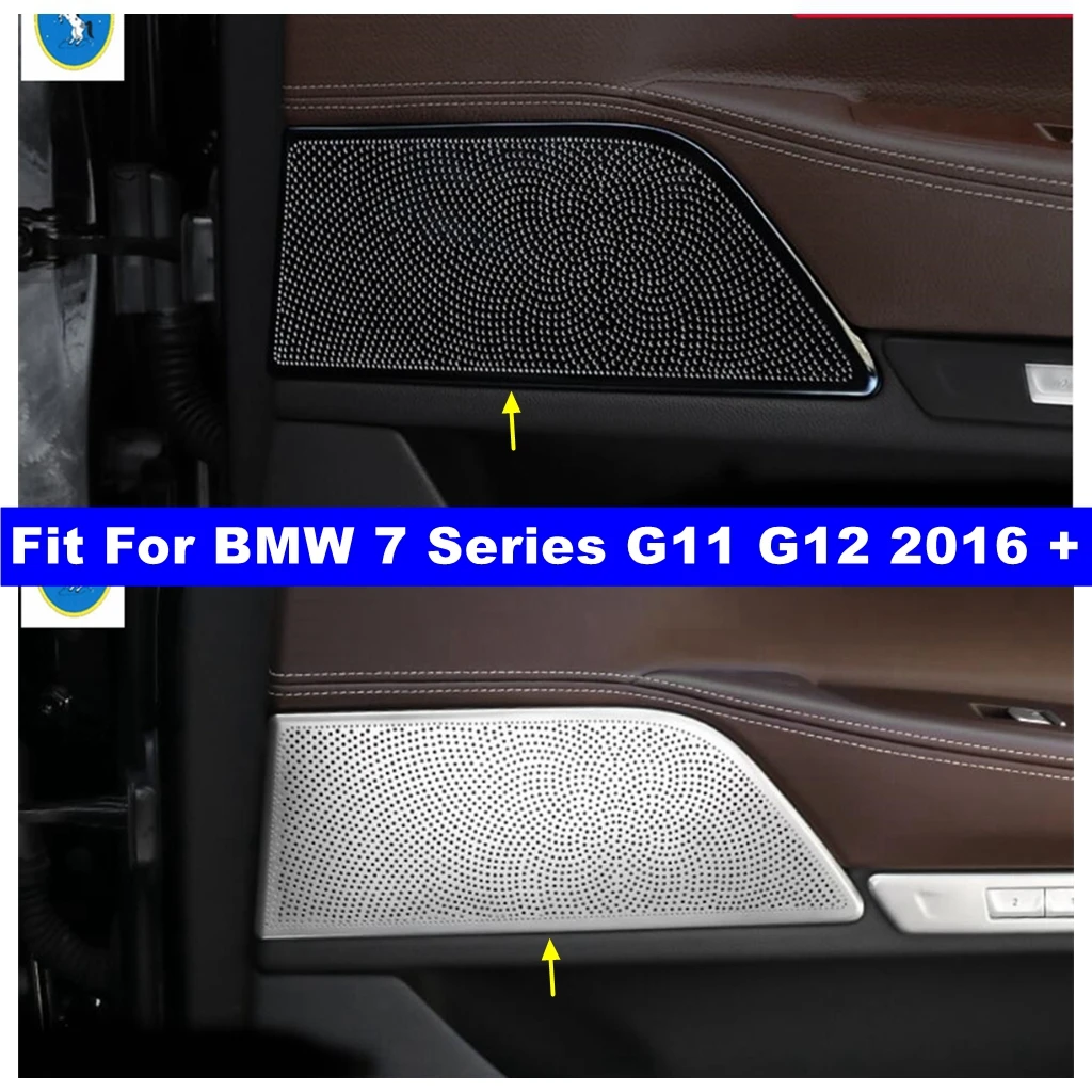 

Inner Door Speaker Audio Loudspeaker Sound Frame Cover Trim For BMW 7 Series G11 G12 2016 - 2020 Accessories Interior Refit Kit