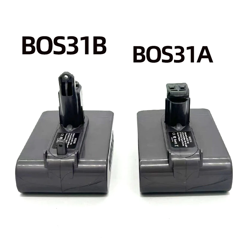 bos31a、bos31b：ダイソン「アニマル」シリーズのハンディクリーナー用バッテリーアダプター。ボッシュ製18vリチウムイオンバッテリーに対応。タイプa、タイプb。