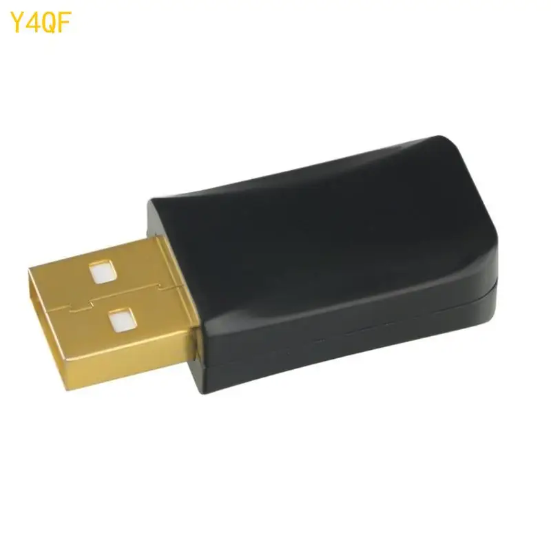 Liga alumínio Y4QF USB 2.0 A B Decodificadores Extensão Extensão do Conector do Adaptador Cordão B