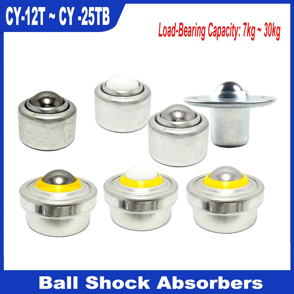 

Converyor Component CY-12T ~ CY-25TB Stainless Steel/POM /Carbon Steel Round Durable Wheel Transfer Bearing Roller Balls