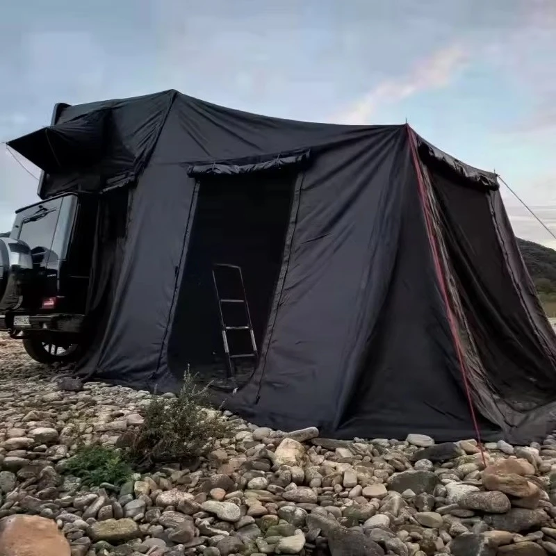Wholesale Price Off Road Car Pick up 4x4 Outdoor Camping Abs Roof Top Tent for Car Hard Shell 4 Person Rooftop Tent With Annex