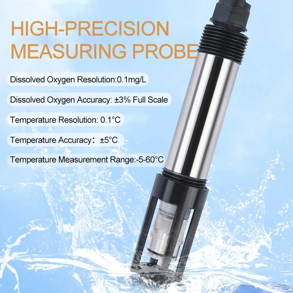 

Профессиональный высокоточный цифровой измеритель растворенных веществ, тестер качества воды, тестер растворенного кислорода (DO) с диапазоном измерения 0-30 мг/л