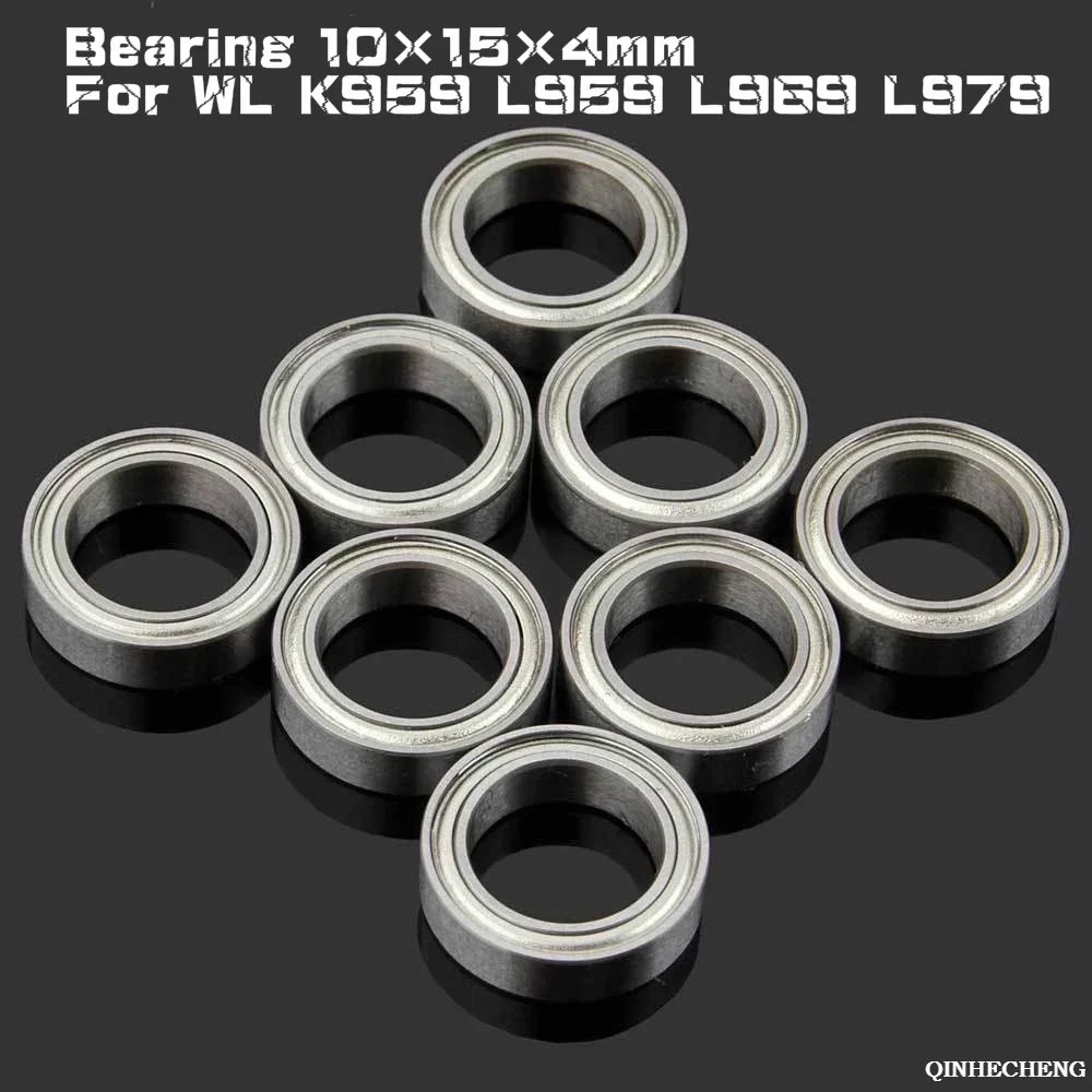 

RC L959-44 Silver Bearing 10*15*4mm 8P For WLtoys K959 L959 L969 L979