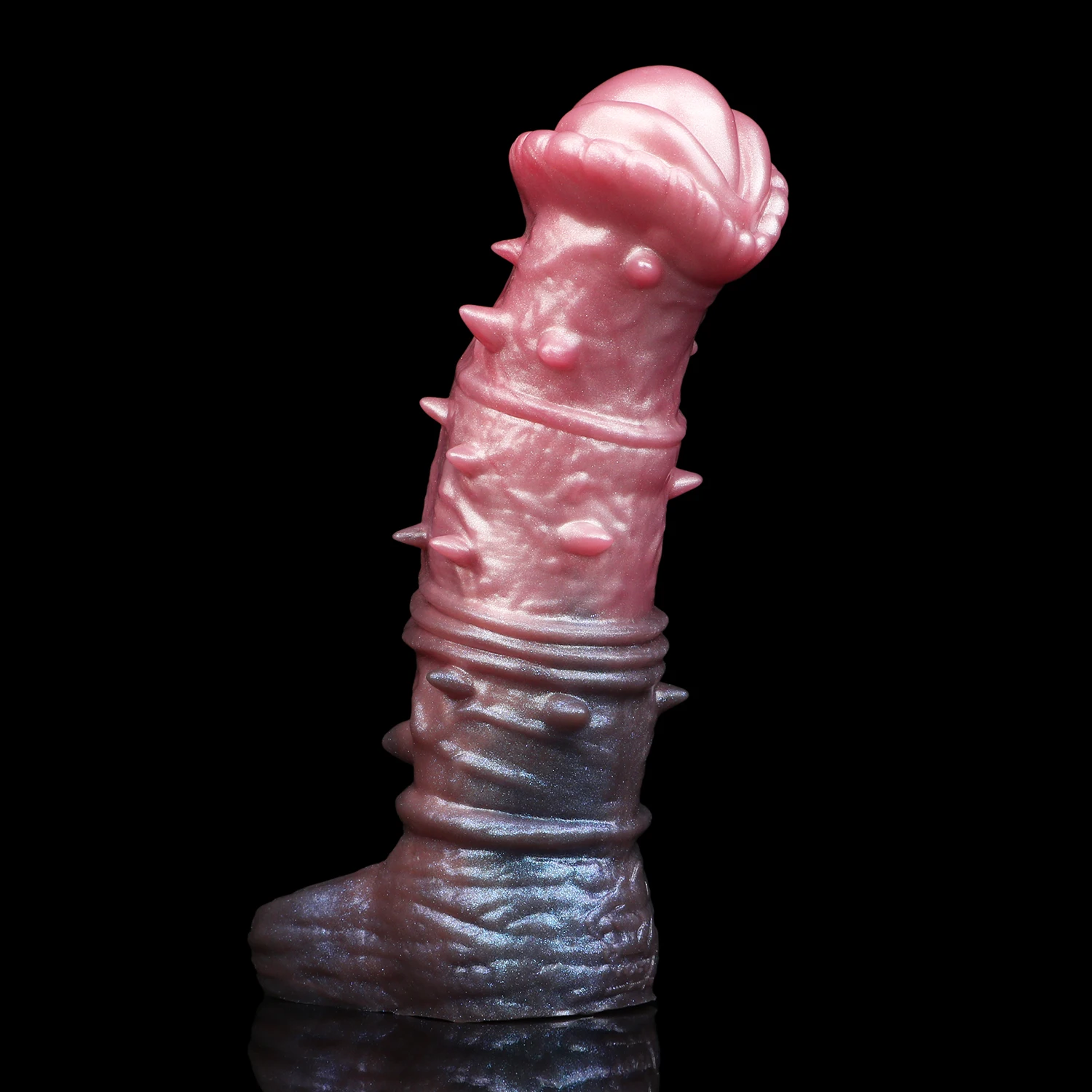 NSFU سيليكون القضيب كم مع لينة انتقادات الحصان دسار غمد الكلب الديك مقاس موسع ومكبر مثير ألعاب جنسية للذكور ديك #5