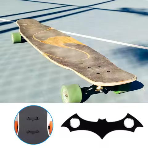 Skateboard Gasket Anti Sinking Deck Protector Gasket Aluminum Alloy Prevent Sink Hardware Longboard Anti-Sinking Part For