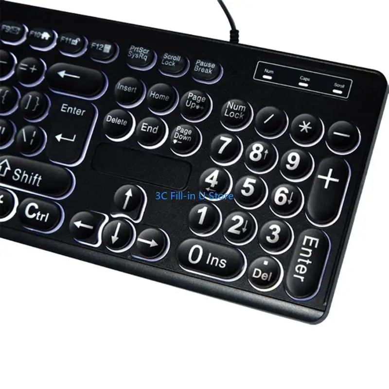 G8ta 104Keys لوحات مفاتيح الكمبيوتر الكاملة الحجم