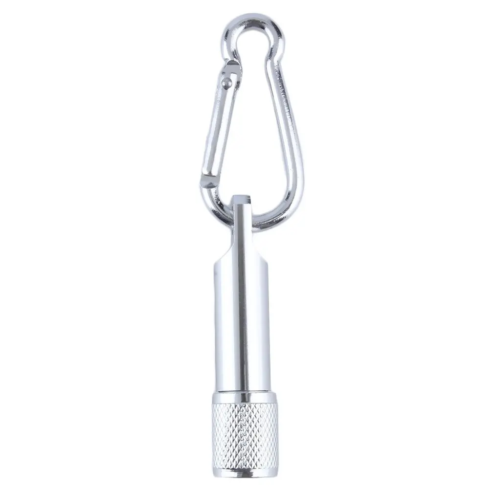 Nhiều Màu Sắc Siêu Sáng Mini Đèn LED Di Động Cắm Trại Đèn Pin Nhôm Móc Khóa Móc Khóa Đèn LED Tự Vệ Đèn Pin Đèn Ngoài Trời