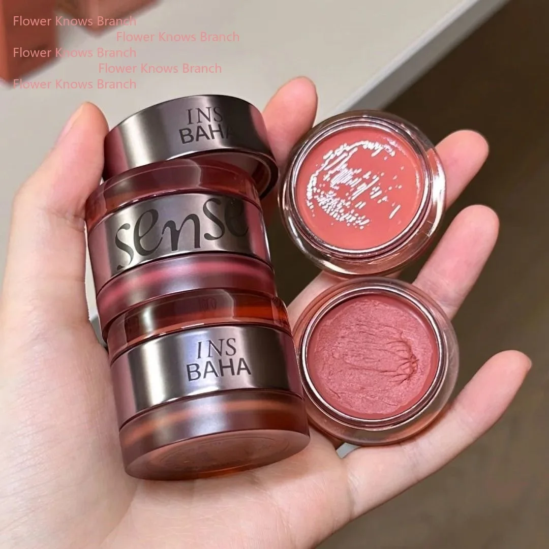 INSBAHA Multi-Use Cream Expansive Brightening Blush & Eyeshadow,Dewy & Matte 2-in-1,Face Tint for All Skin Tones Makeup Korean