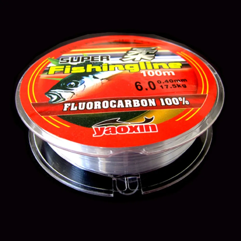 Transparent Nylon Fishing Line 100m 0.6-7.0 Fish Floating Line Fluorocarbon High Tensile Force