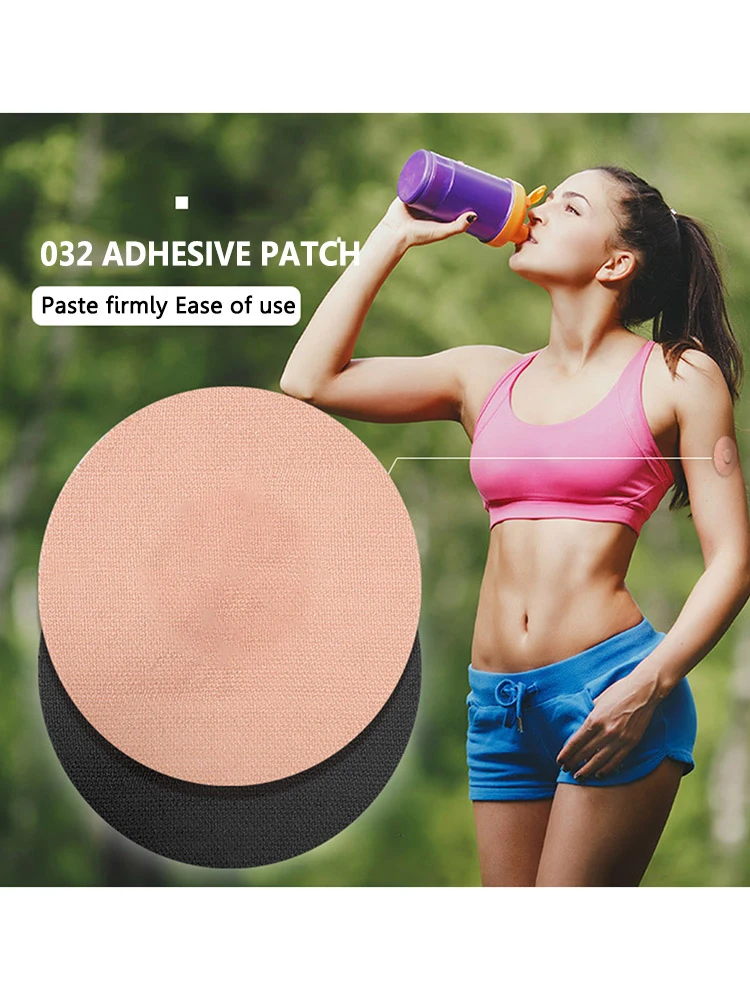 10pcs Waterproof Running Sensor Stickers Professional Self-Adhesive Sweatproof Patch Fixing Patches for Outdoor