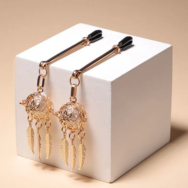 Sm ضبط ملقط الحليب على شكل جرس للأزواج من أجل اللعوب وملقط ميمي المتوهجة لإنشاء شعور لطيف ومثير