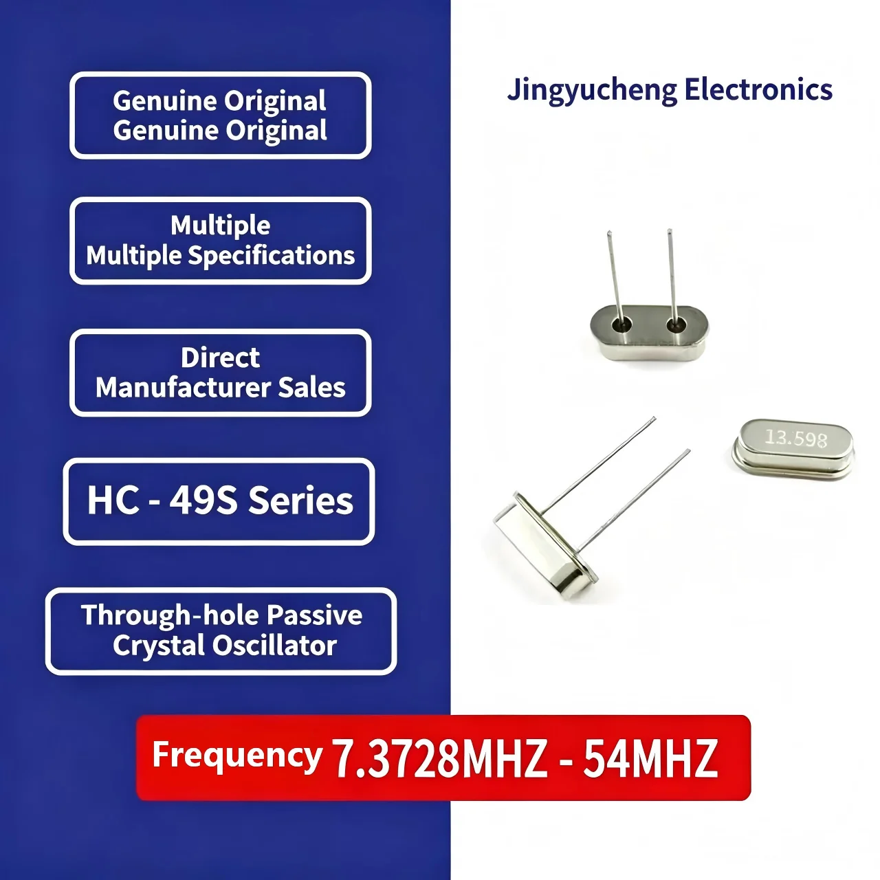 

100pcs HC-49S 3.2MHz 20PF High quality Passive cs 2-pin 3.2M HC49-S