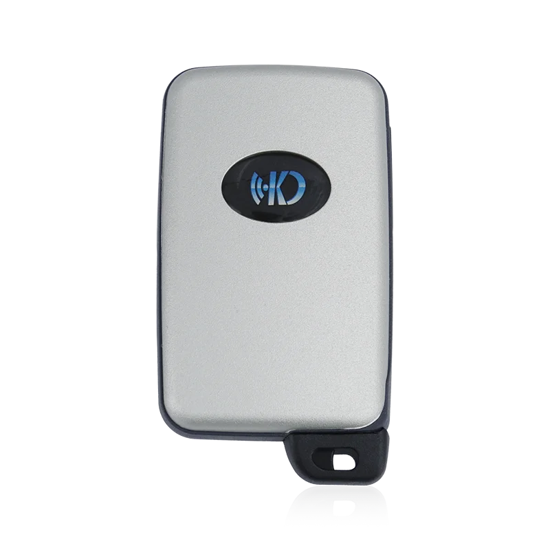 Chave remota dobrável universal inteligente sem fio KEYDIY - TDB03-3 botões estilo Toyota - prata
