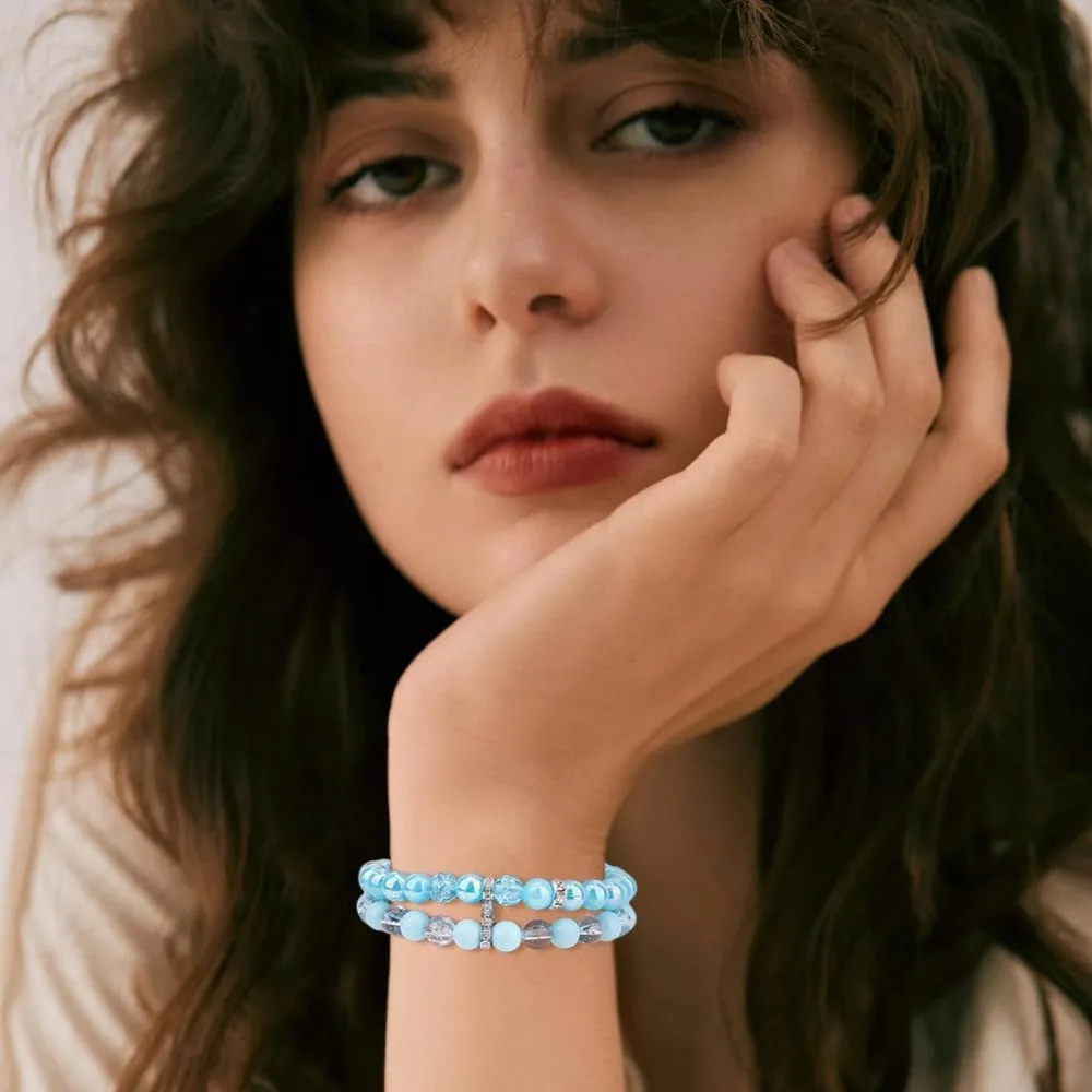 8 قطعة قضبان فاصل زركونيا النحاس مستطيل فاصل بار الخرز موصلات 3 حفرة متعددة السواحل وصلات للمجوهرات #6