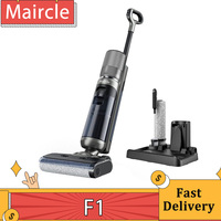 Maircle F1 Cordless Wet Dry Vacuum Cleaner 16kPa Suction 35min Runtime LED Display Self-propelled and Self-Cleaning Voice Prompt