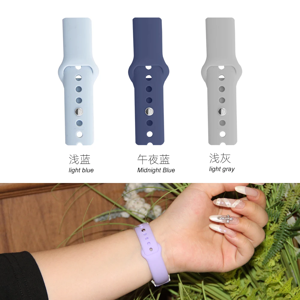 Cinturino di ricambio per Xiaomi Mi Band 7 Pro Fibbia inversa Chiusura a sgancio rapido per la testa Polsino sportivo in silicone resistente al sudore Uomo Donna