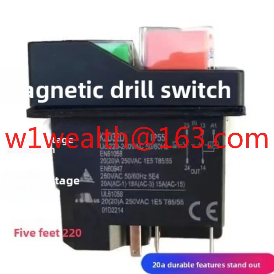 Magnetic 32D red and green button electromagnetic switch KJD17 overload protection 17B YH02-A