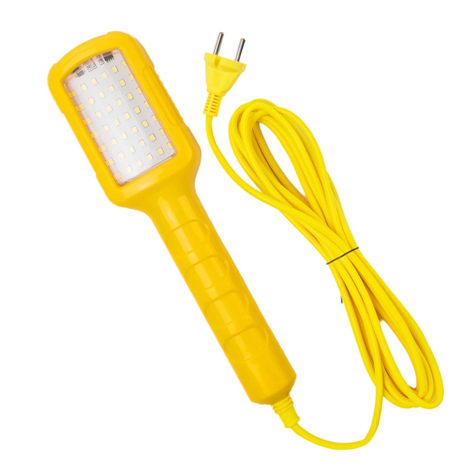 

8W 42LED Handheld Flashlight, 220-110V Trouble Light 23FT Indoor Outdoor Extension Cord Work Light Drop Light for Garage Repair