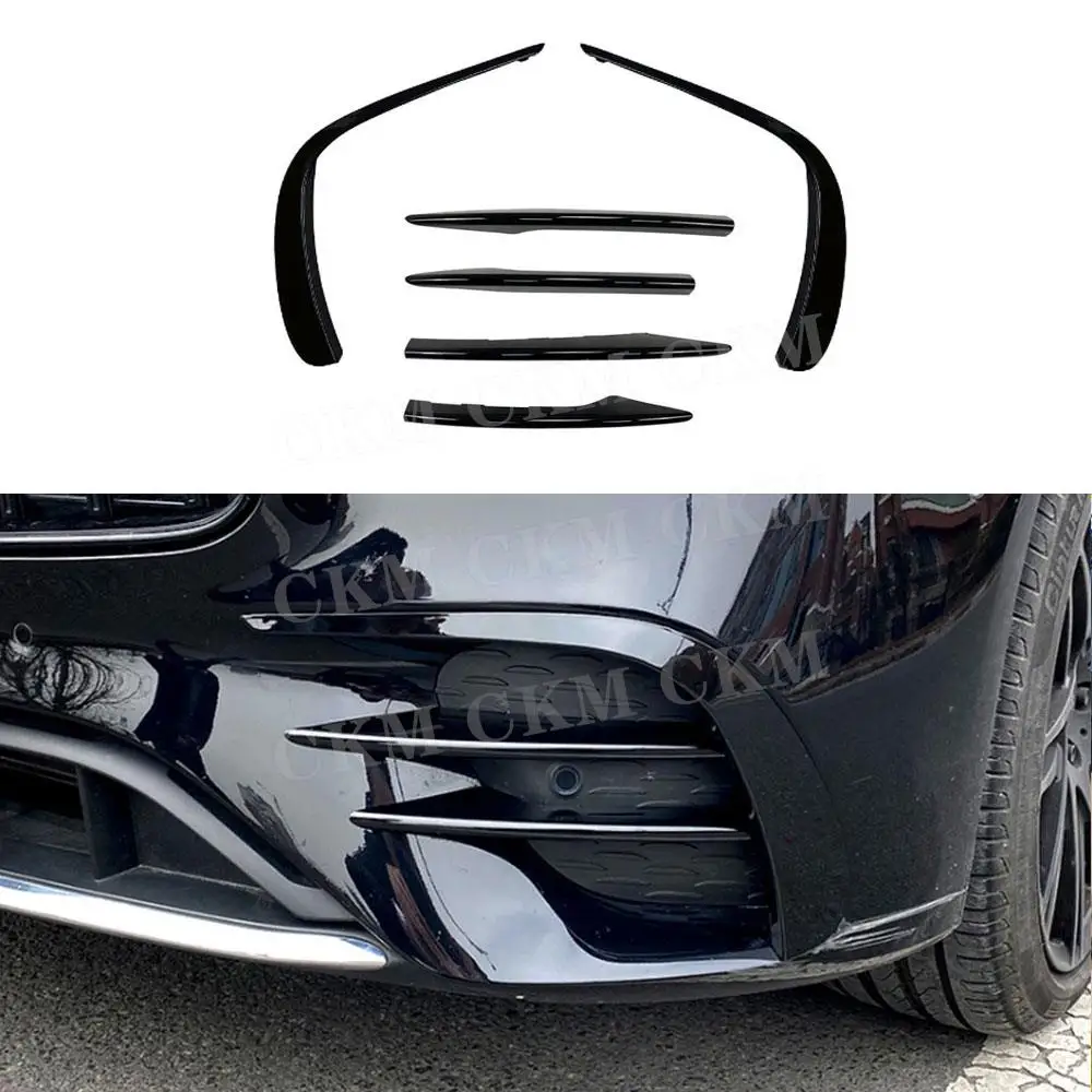 

Front Air Vent Trim Eyelids Grill Covers Fender Spoiler Bodykits for Mercedes Benz E Class W213 E260 E300 E53 Sport 2021-2023