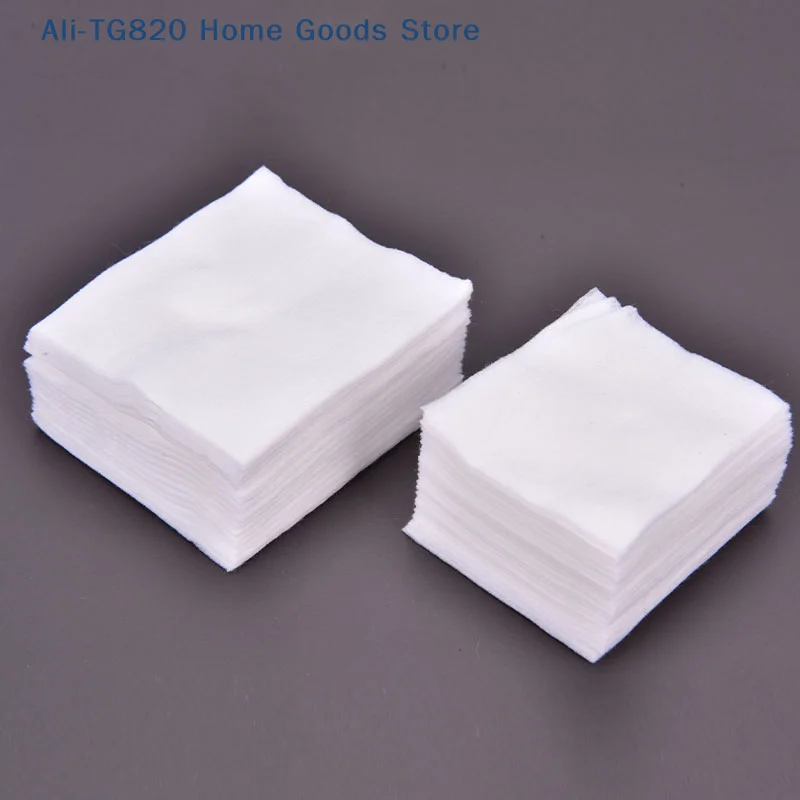 Oil Absorbing Cloth Carbon Deposition Cleaning Cotton Cloth 200Pcs Cleaning Patch Highly Water Absorption Cotton Accessories