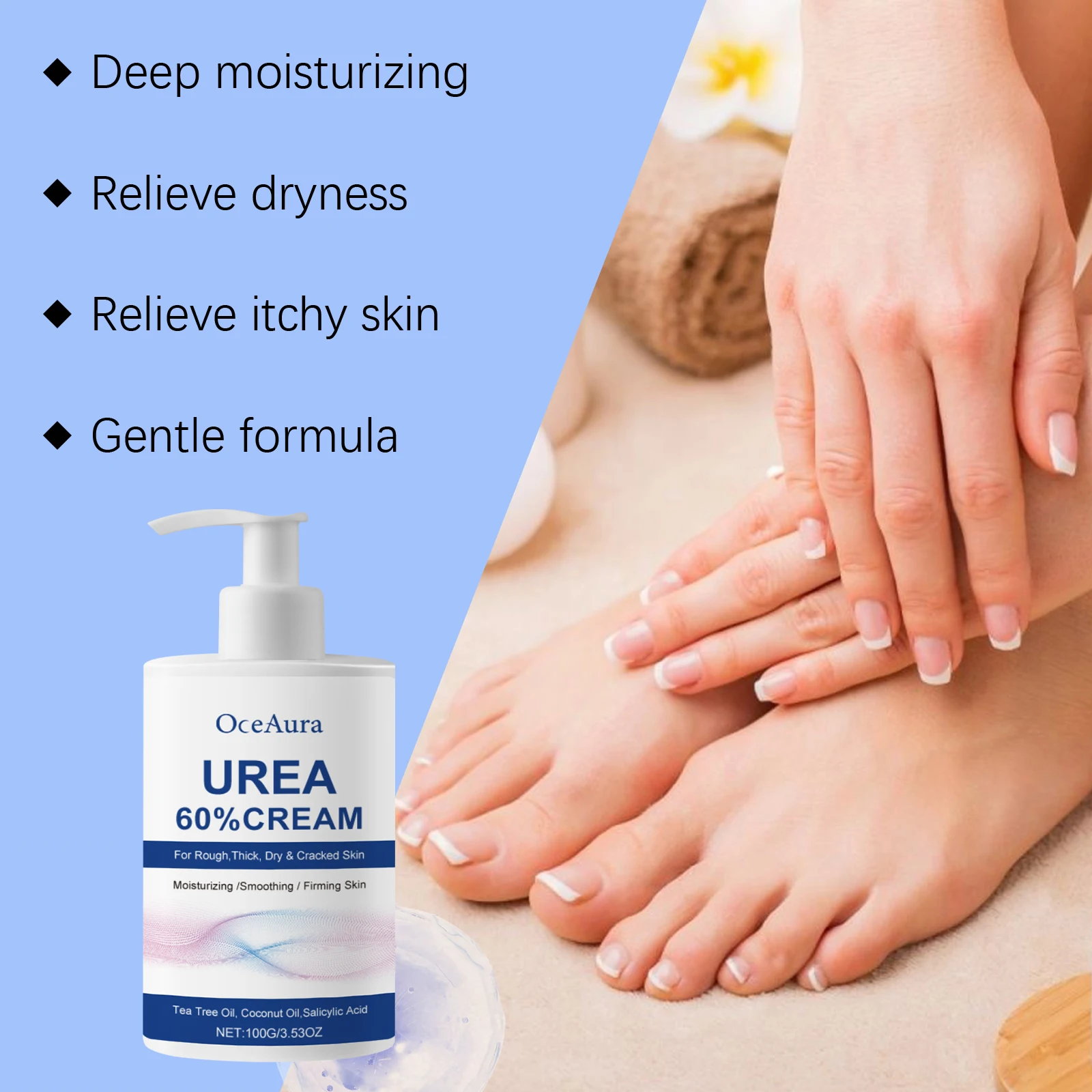 60% Urea Foot Cream for Dry Cr - Urea Foot Cream ulasan dan harga