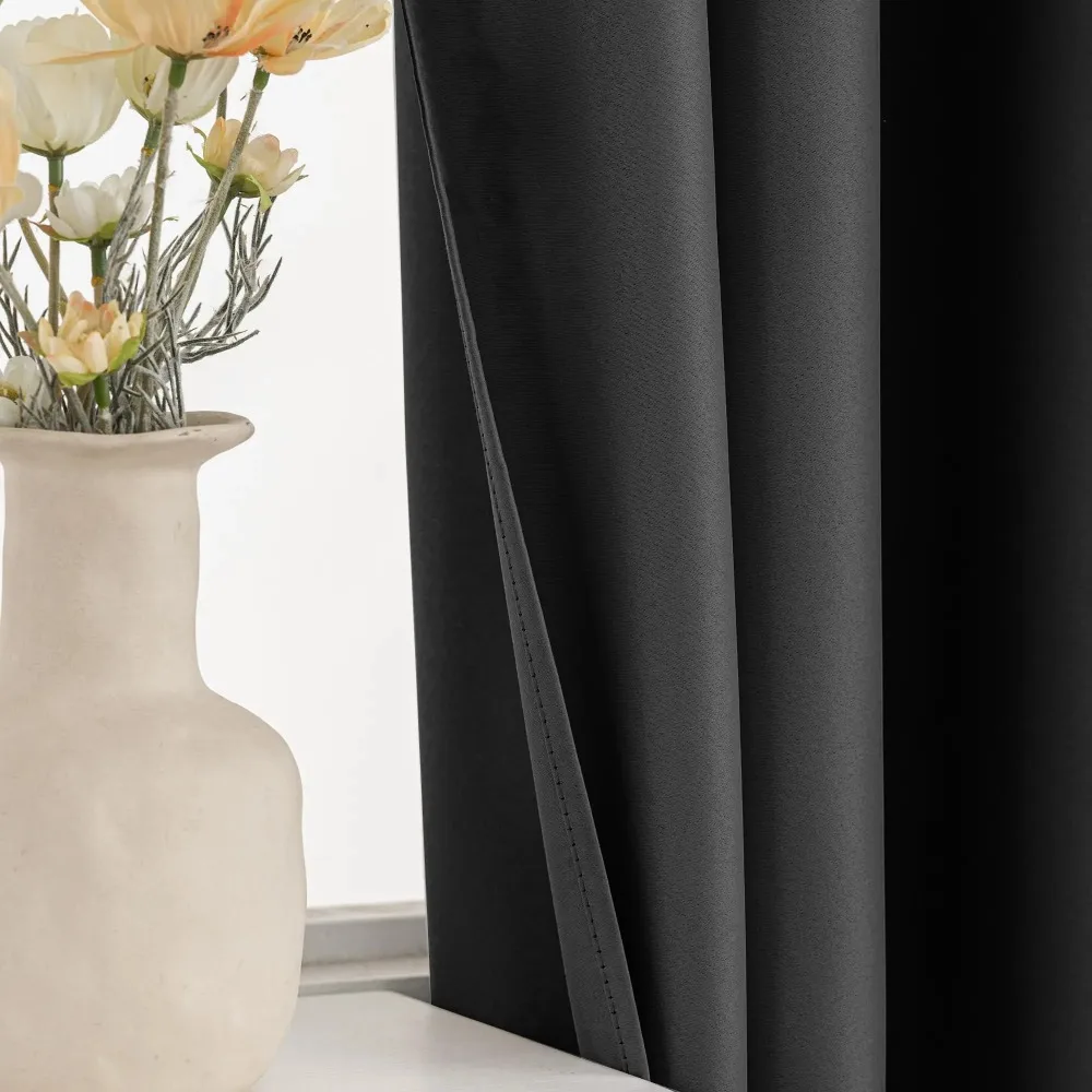 

500cm Height Custom Made Extra 450CM Long 75% Blackout Curtains Length Living Room Bedroom 400CM High Ceiling Window Curtain