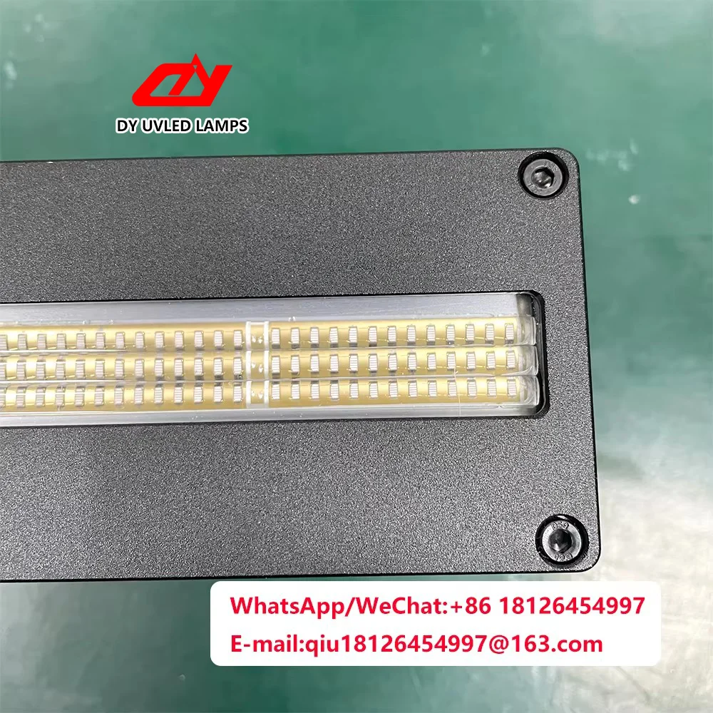 UVLED Ink Curing Lamp For Maxcan、KINGT、WanLiDa flatbed printer UV Ink 、UV Glue Fast Drying Long Strip Curing Lamp DYS150