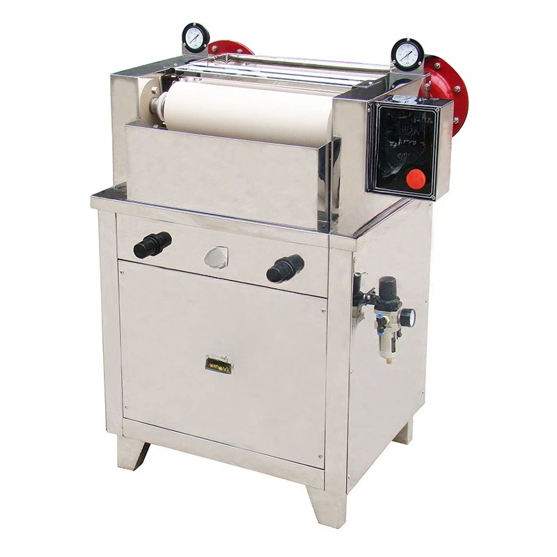 

Pneumatic Electric Small Dyeing Fabric Pneumatic Roller Ding Qing Rubber Roller 420mm Pneumatic Electric