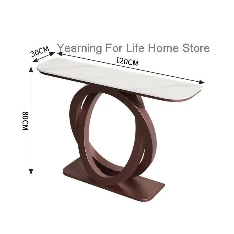 

Trendy Beauty Corner Table Italian Minimalist Modern Luxury Quality Console Table Nordic Elegant Table Console De Luxe Furniture