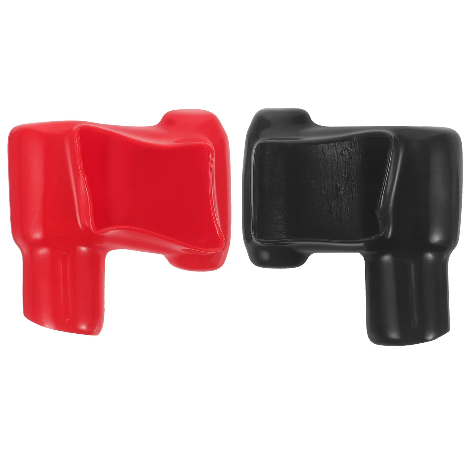 

1Pair Heavy Duty PVC Terminal Covers Caps for Positive Negative Terminals Car Truck Rv Marine Cover Accessory