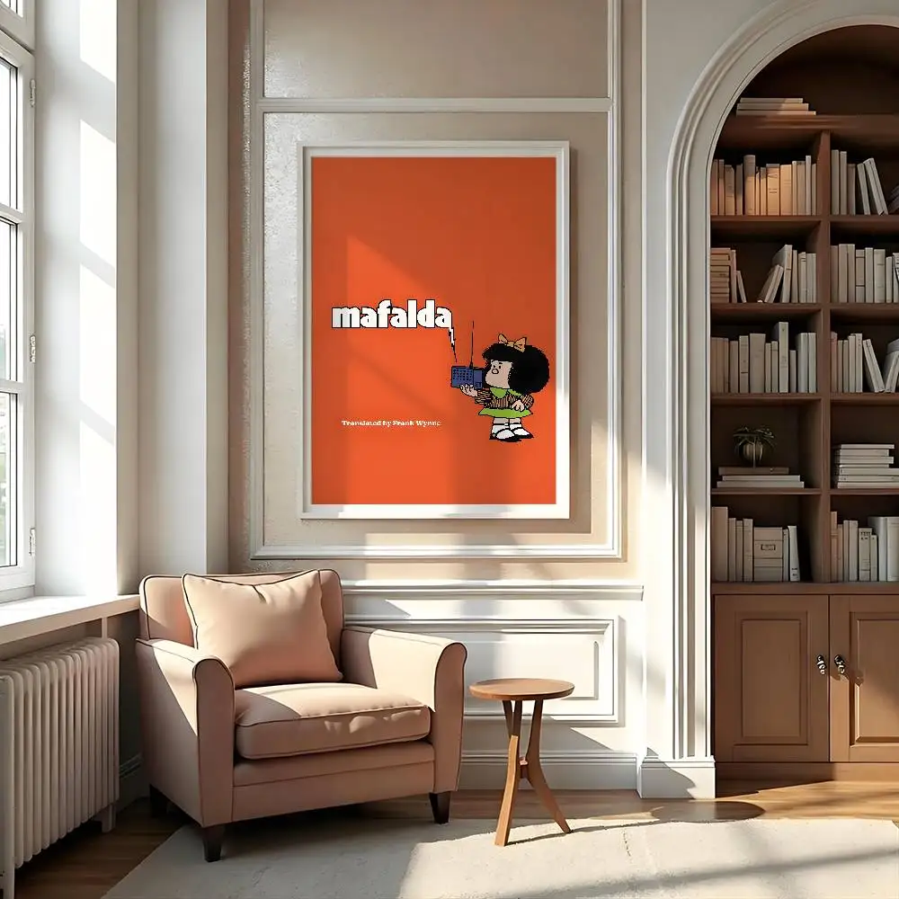 مافالدا ملصق معرض يطبع ذاتية اللصق ديكور المنزل الديكور صور مطبوعة للحوائط ملصق غرفة المعيشة