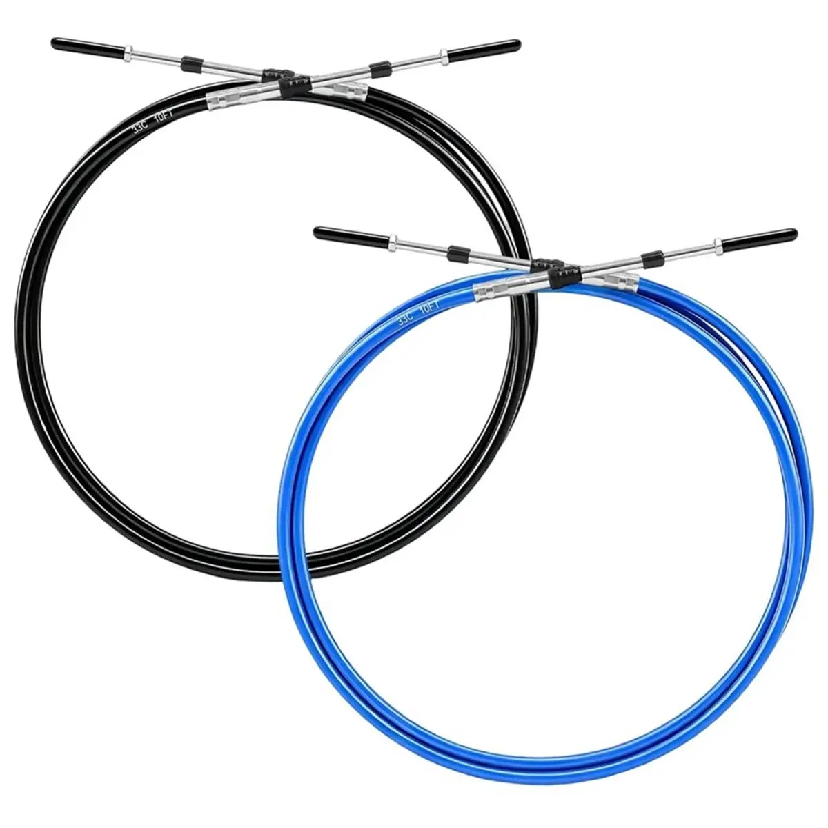 ★♠♥Y463A Hot Sale-2pcs Marine Throttle Shift Remote Control Box Cable Marine Boat Throttle Shift Cable