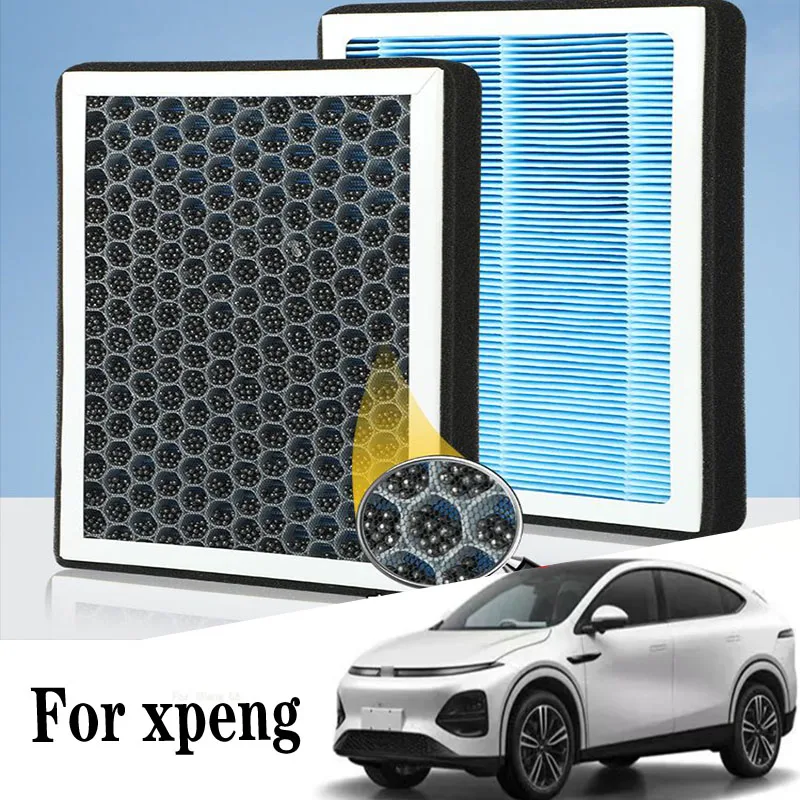

For Xpeng G3 Aromatherapy Air conditioning filter element activated carbon particles Preventing smog and haze PM2.5 Air grid Air